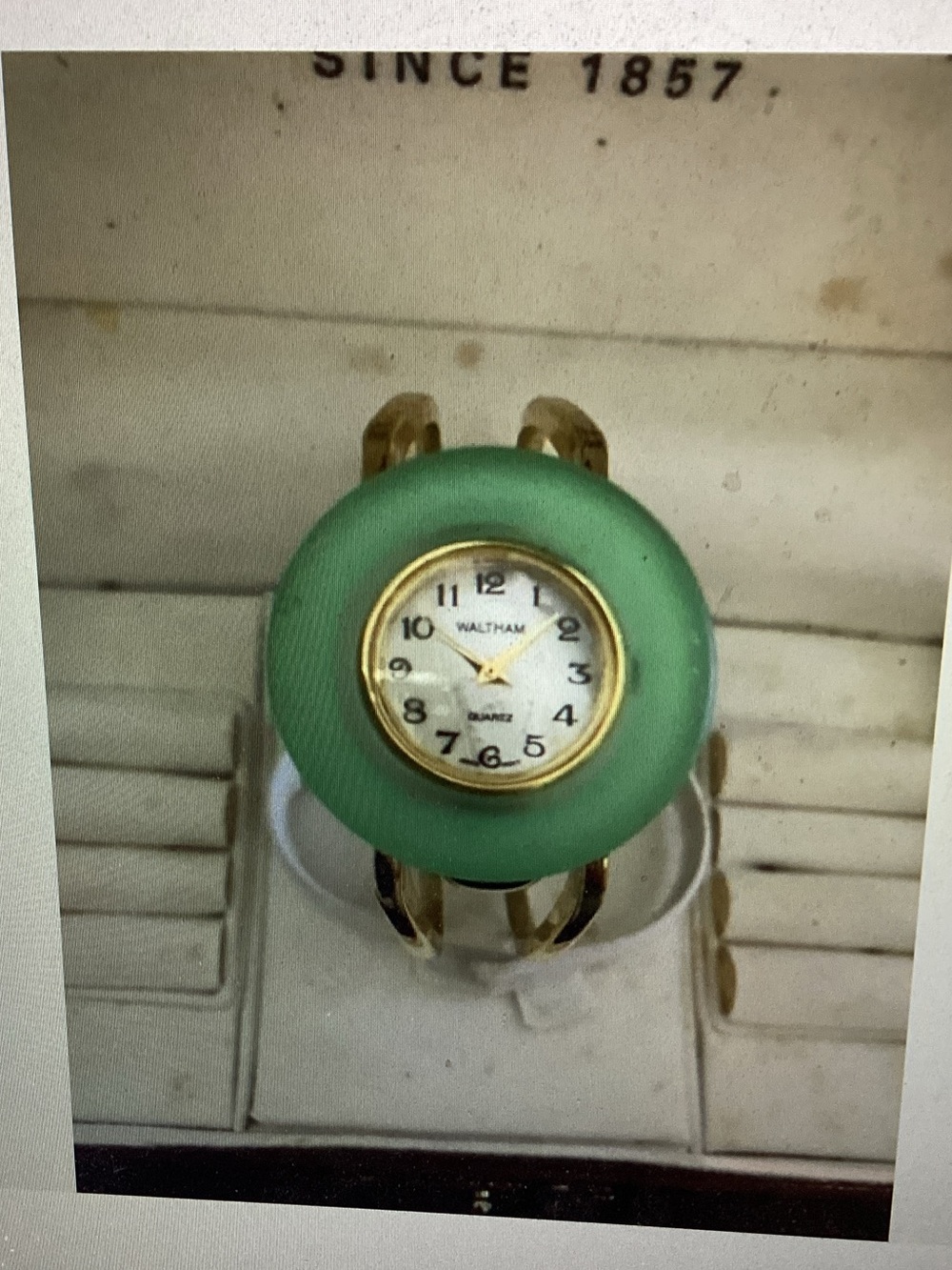 Womens Waltham Cuff Bracelet Watch